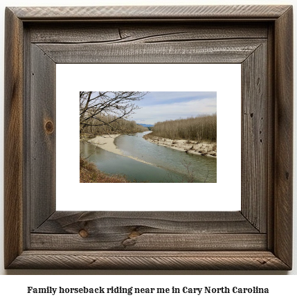 family horseback riding near me in Cary, North Carolina